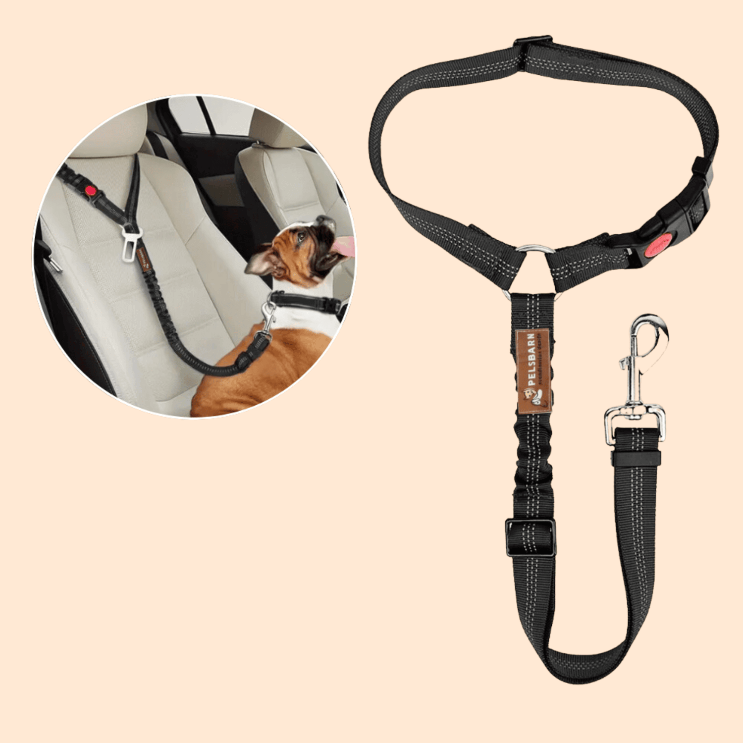 Headrest Restraint Seatbelt for Extra Safety - Zark Pet