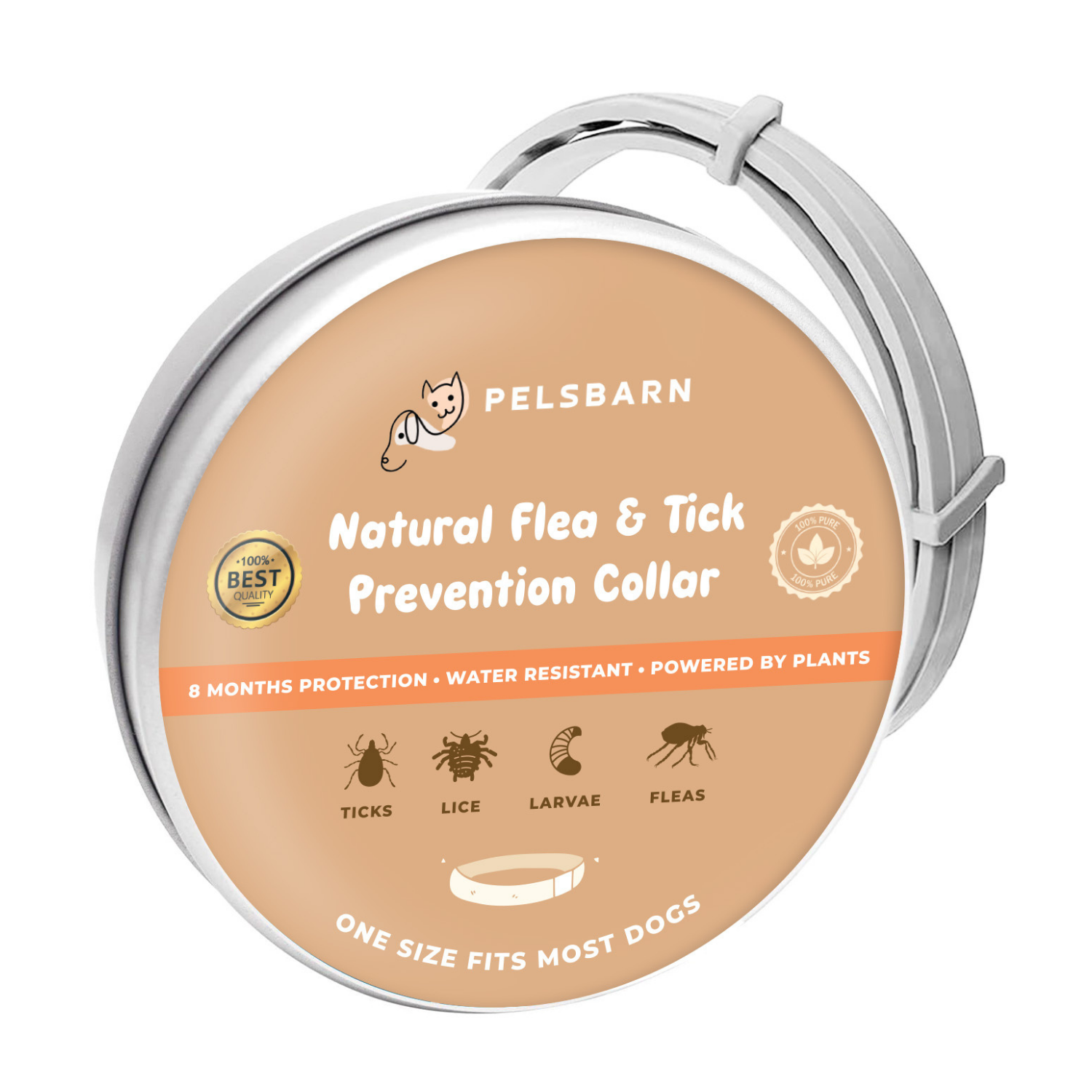 Natural Flea & Tick Prevention Collar - Zark Pet
