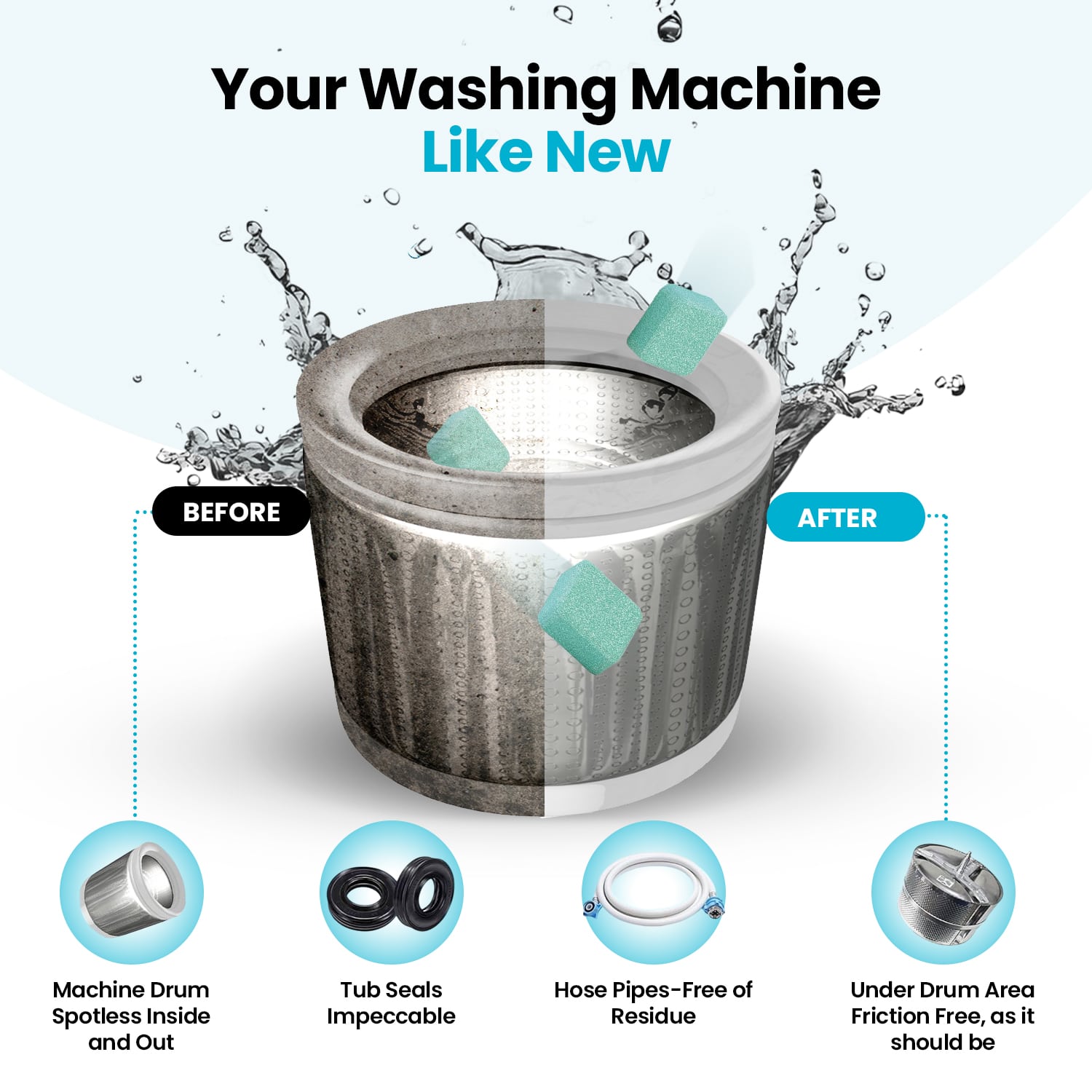 Uproot Washing Machine Cleaner Ultra