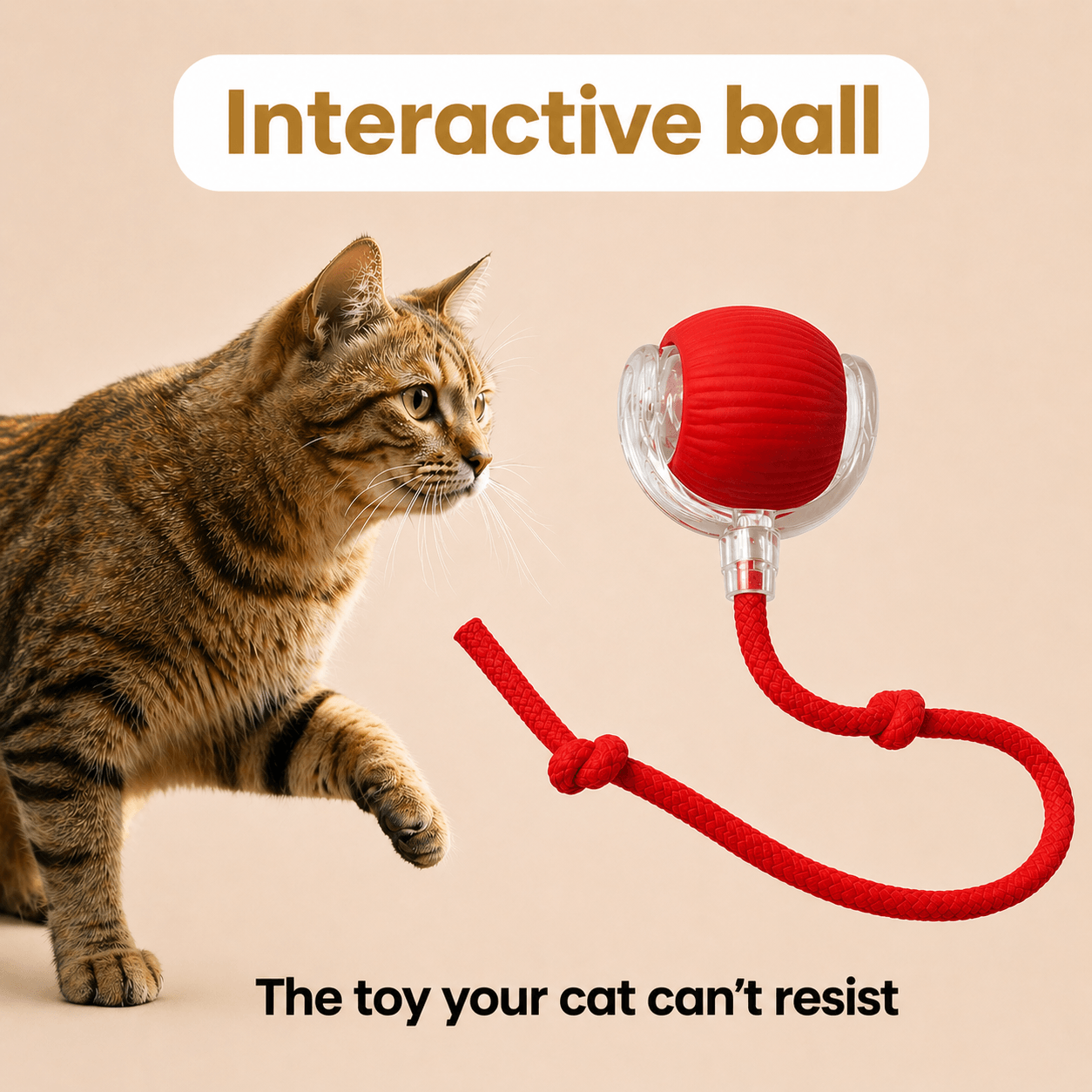 Zark Pet CrazyBall™ interactive dog toy with bright colors and textured surface for engaging play and mental stimulation.