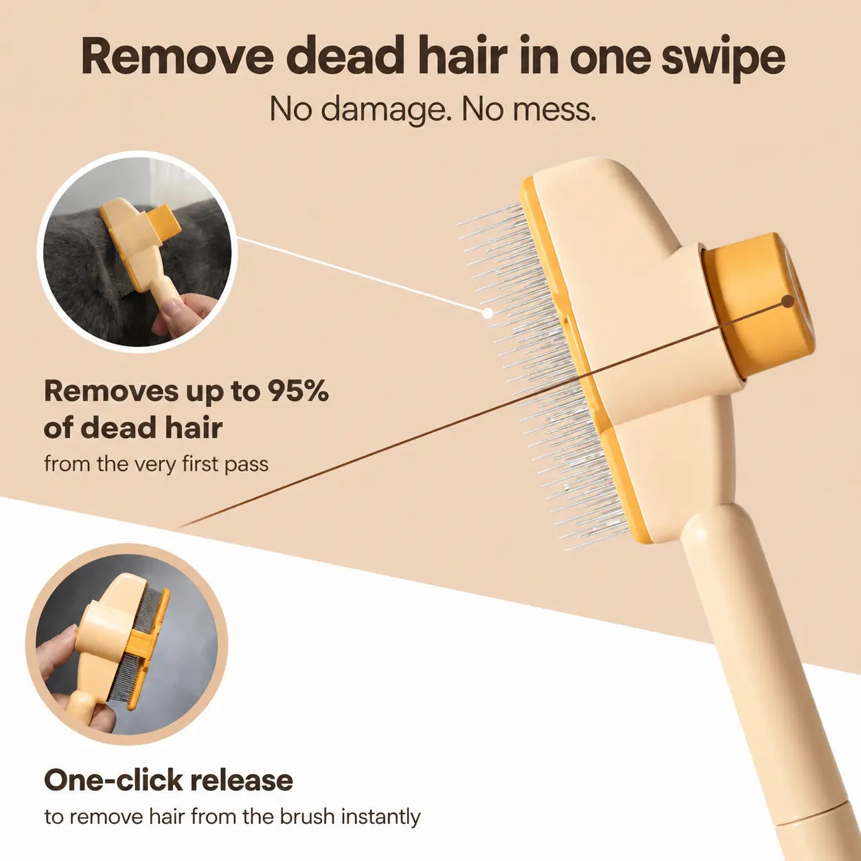 Anti-Shed Cat Brush — Zark Pet